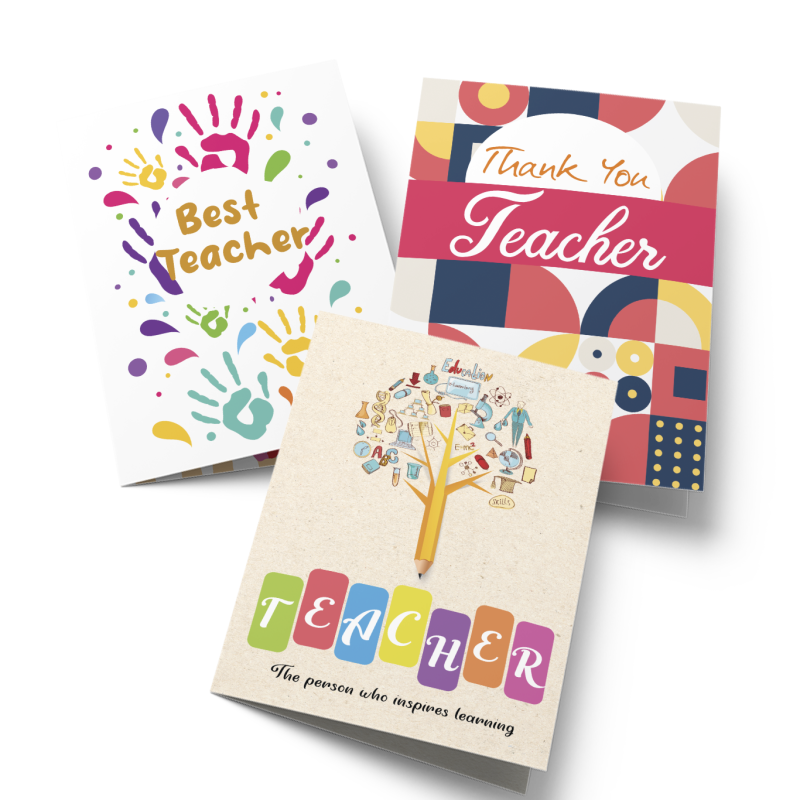 Teacher & LSE Appreciation Cards Templates Optima