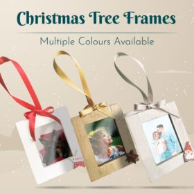 Christmas Tree Wood Frame - Optima