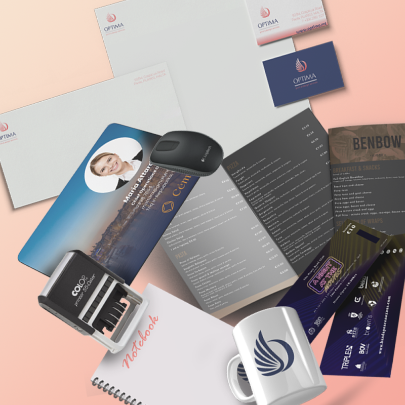 business stationery malta